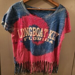 Women's Destination Small Tie Die T- Shirt